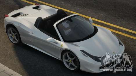 Ferrari 458 Spider V2 für GTA San Andreas