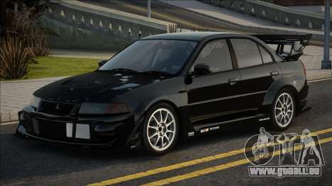 Mitsubishi Lancer Evolution V Blek für GTA San Andreas