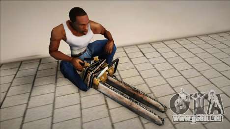 Chainsaw from Resident Evil 4 (Biohazard 4) pour GTA San Andreas