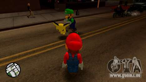 Luigi aus Super Smash Bros Melee für GTA San Andreas