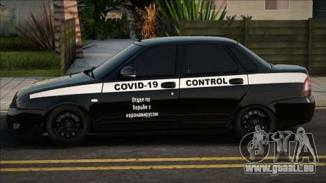 Lada Priora Covid-19 Control für GTA San Andreas