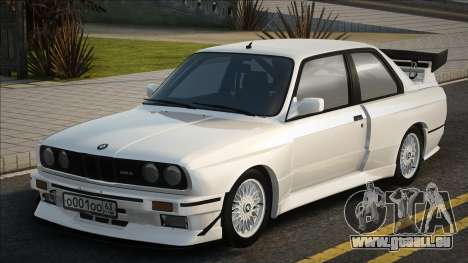 BMW M3 E30 White pour GTA San Andreas