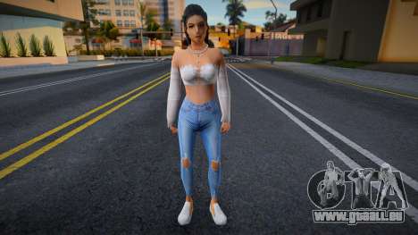 New skin Girl 11 für GTA San Andreas