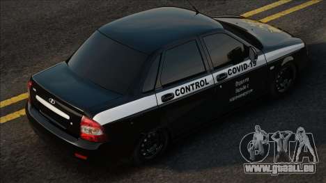 Lada Priora Covid-19 Control pour GTA San Andreas