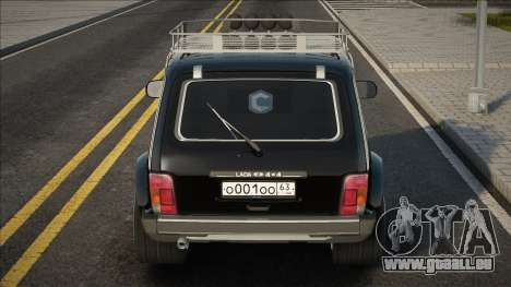 VAZ 2121 Schwarze Ausführung für GTA San Andreas