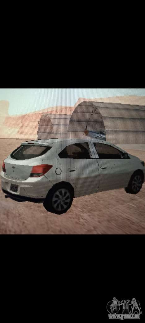 Chevrolet Onix HB Lowpoly für GTA San Andreas