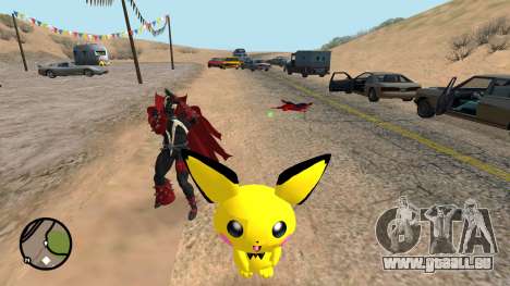 Pichu aus Super Smash Bros Melee für GTA San Andreas