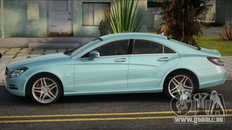 Mercedes-Benz CLS63 AMG Blue pour GTA San Andreas