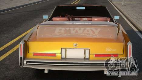 Cadillac Eldorado [Yellow] pour GTA San Andreas