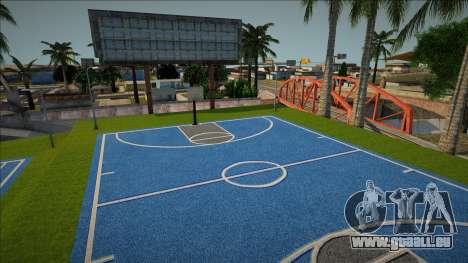 BasketCourt Zone pour GTA San Andreas