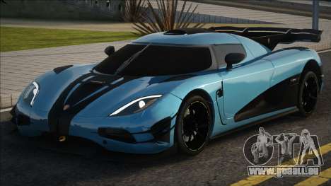 Koenigsegg Agera [Blue] pour GTA San Andreas