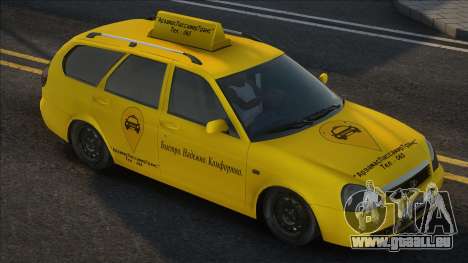 Lada Priora Taxi pour GTA San Andreas