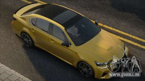 Lexus GS350 Yellow pour GTA San Andreas