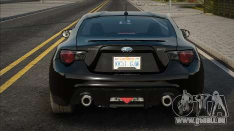 Subaru BRZ 2013 Blek für GTA San Andreas