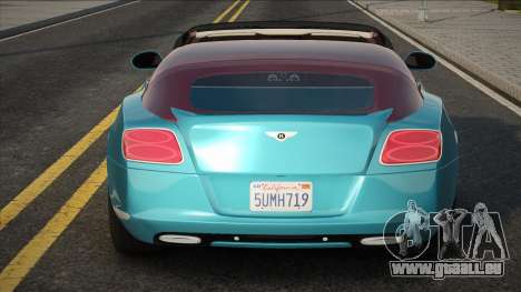 Bentley Continental GT 2014 Blue für GTA San Andreas