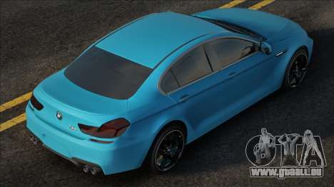 BMW M6 Blue für GTA San Andreas