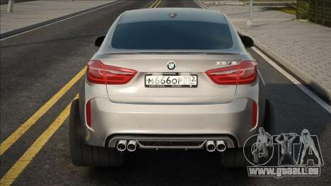 BMW X6M En stock état pour GTA San Andreas