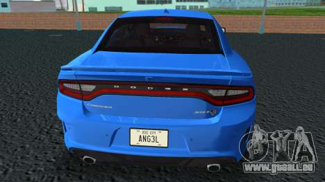 Dodge Charger SRT Hellcat pour GTA Vice City