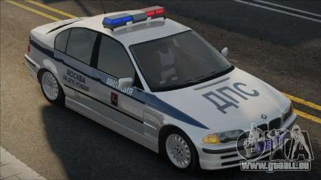 BMW 325I (E46) - Police à propos de la police de pour GTA San Andreas