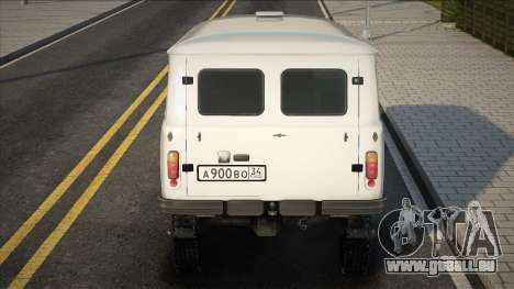 UAZ Bukhanka Blanc pour GTA San Andreas