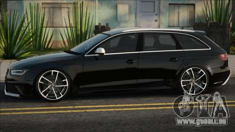 Audi RS4 Blek für GTA San Andreas