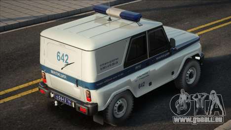 UAZ Hunter PPS Police pour GTA San Andreas