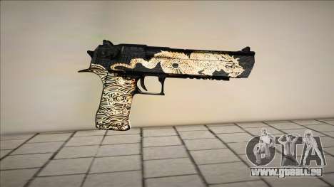 Deagle - Gold Jedi pour GTA San Andreas