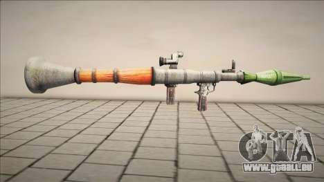 Rocket Launcher from Resident Evil 4 (Biohazard) für GTA San Andreas