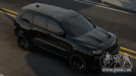 Jeep Grand Cherokee SRT Blek pour GTA San Andreas