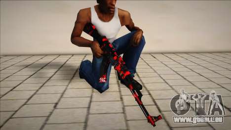 Ak47 Grafiti Simple Skin pour GTA San Andreas