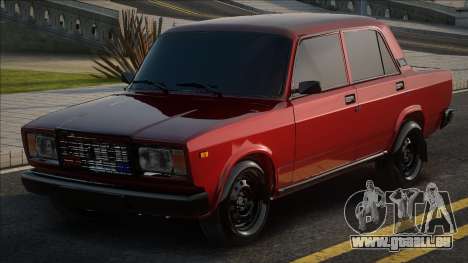 VAZ 2107 Style rouge pour GTA San Andreas