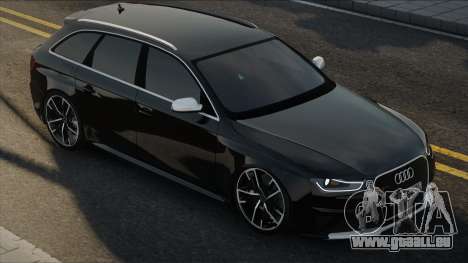 Audi RS4 Blek pour GTA San Andreas