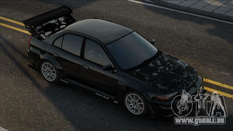 Mitsubishi Lancer Evolution V Blek für GTA San Andreas