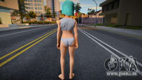 Bulma Ropa Interior Namek pour GTA San Andreas