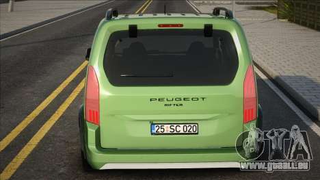 2024 Peugeot Rifter (25SC020) für GTA San Andreas