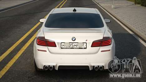 BMW M5 Weiß Schaft für GTA San Andreas