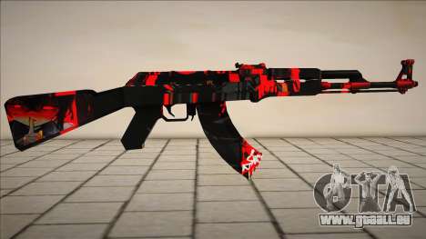 Ak47 Grafiti Simple Skin pour GTA San Andreas