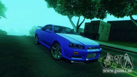 1999 Nissan Skyline GT-R R34 pour GTA San Andreas