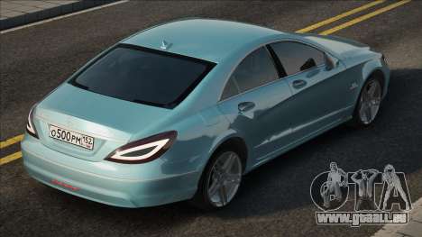 Mercedes-Benz CLS63 AMG Blue pour GTA San Andreas