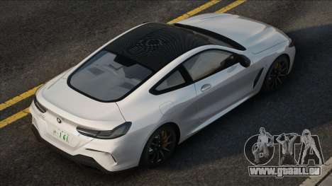 BMW M850i White für GTA San Andreas