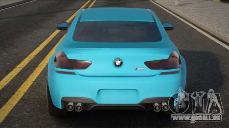 BMW M6 Blue für GTA San Andreas