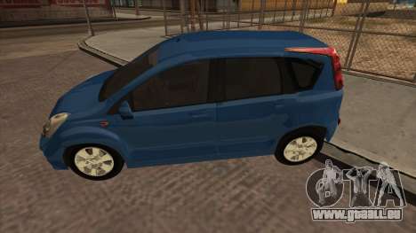 Nissan Note (2009) pour GTA San Andreas