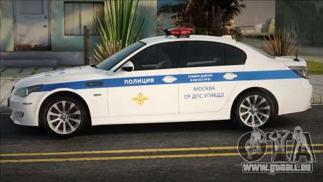 BMW M5 E60 Police de la circulation 2012-2015 pour GTA San Andreas