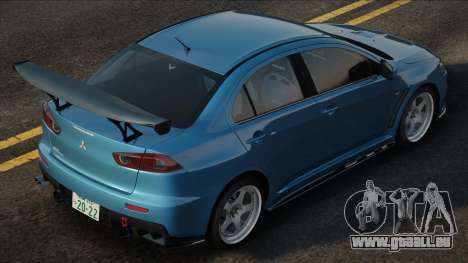 Mitsubishi Lancer Evolution X Bl pour GTA San Andreas