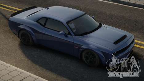 Dodge SRT Demon Bluee pour GTA San Andreas