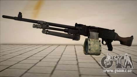 Squad FN MAG Closed Bipod pour GTA San Andreas