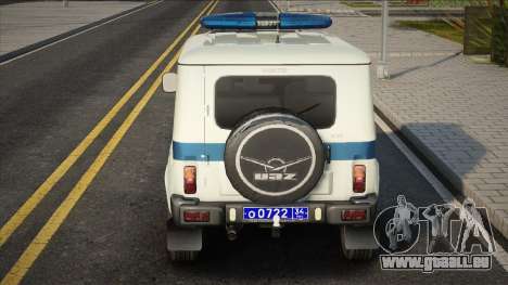 UAZ Hunter Wolgograd PPS Polizei für GTA San Andreas