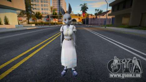 Grey Rabbit Girl für GTA San Andreas