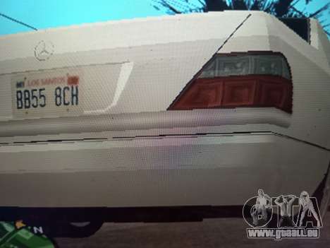 Mercedes-Benz S w140 pour GTA San Andreas