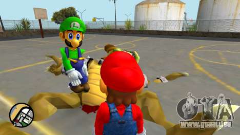 Luigi de Super Smash Bros Melee pour GTA San Andreas